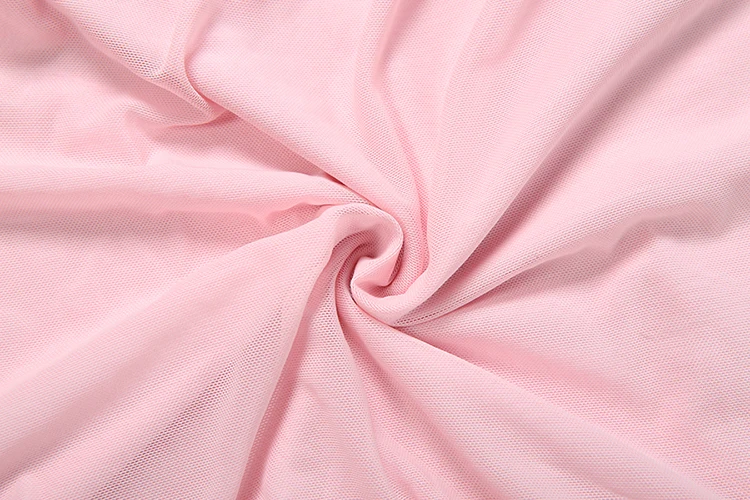 Nibber Elegantes Kleid für Damen mit Rüschen, Quasten, Falten, tiefem Ausschnitt, Patchwork, Mesh, ärmellos, für Abschlussball, Party, Sommer, schick, Mini-Bodycon – Detail 10