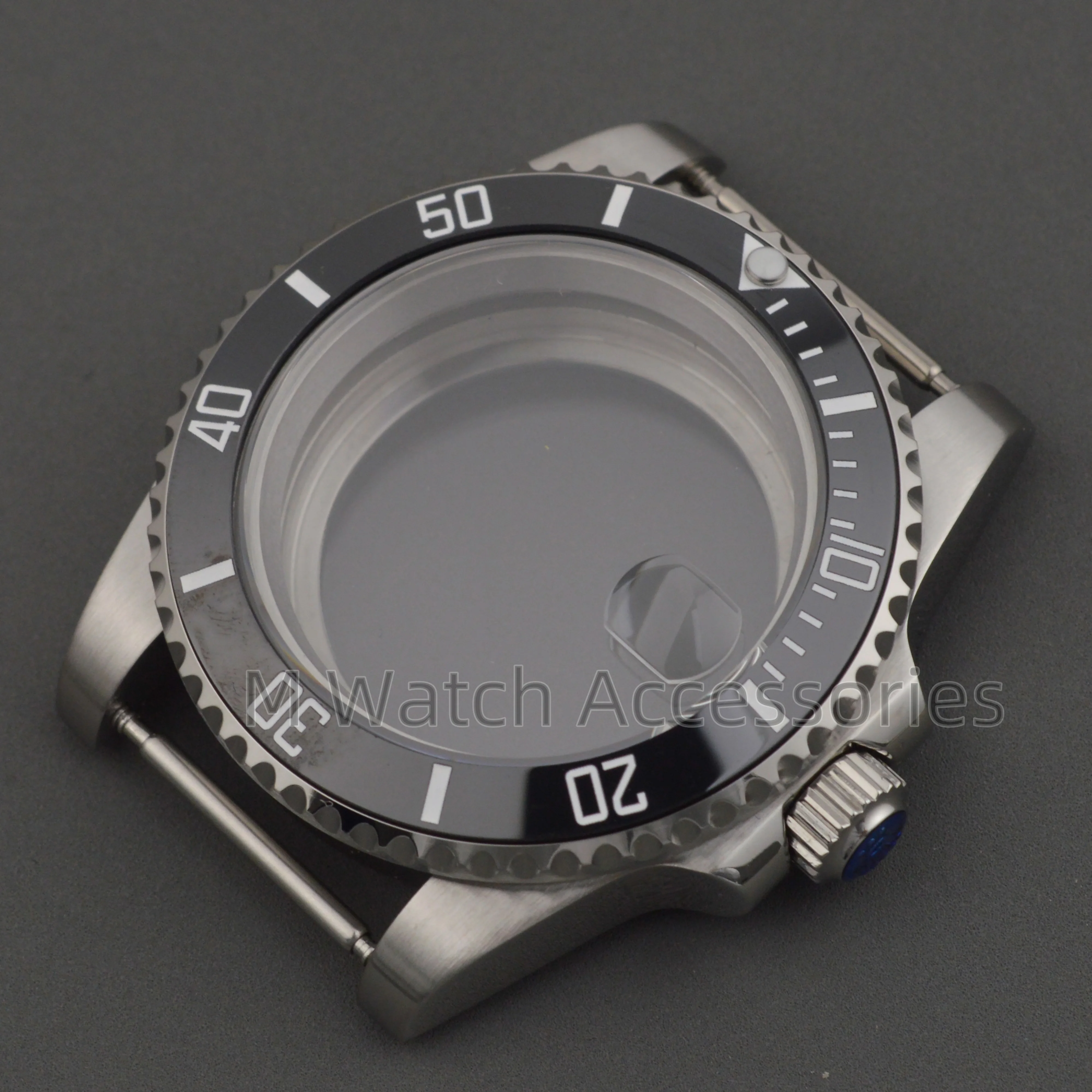 

40MM NH35 Case Stainless steel Sapphire glass 100m waterproof for NH34 NH36 Movement 28.5mm Dial Submariner GMT Men Watch Case