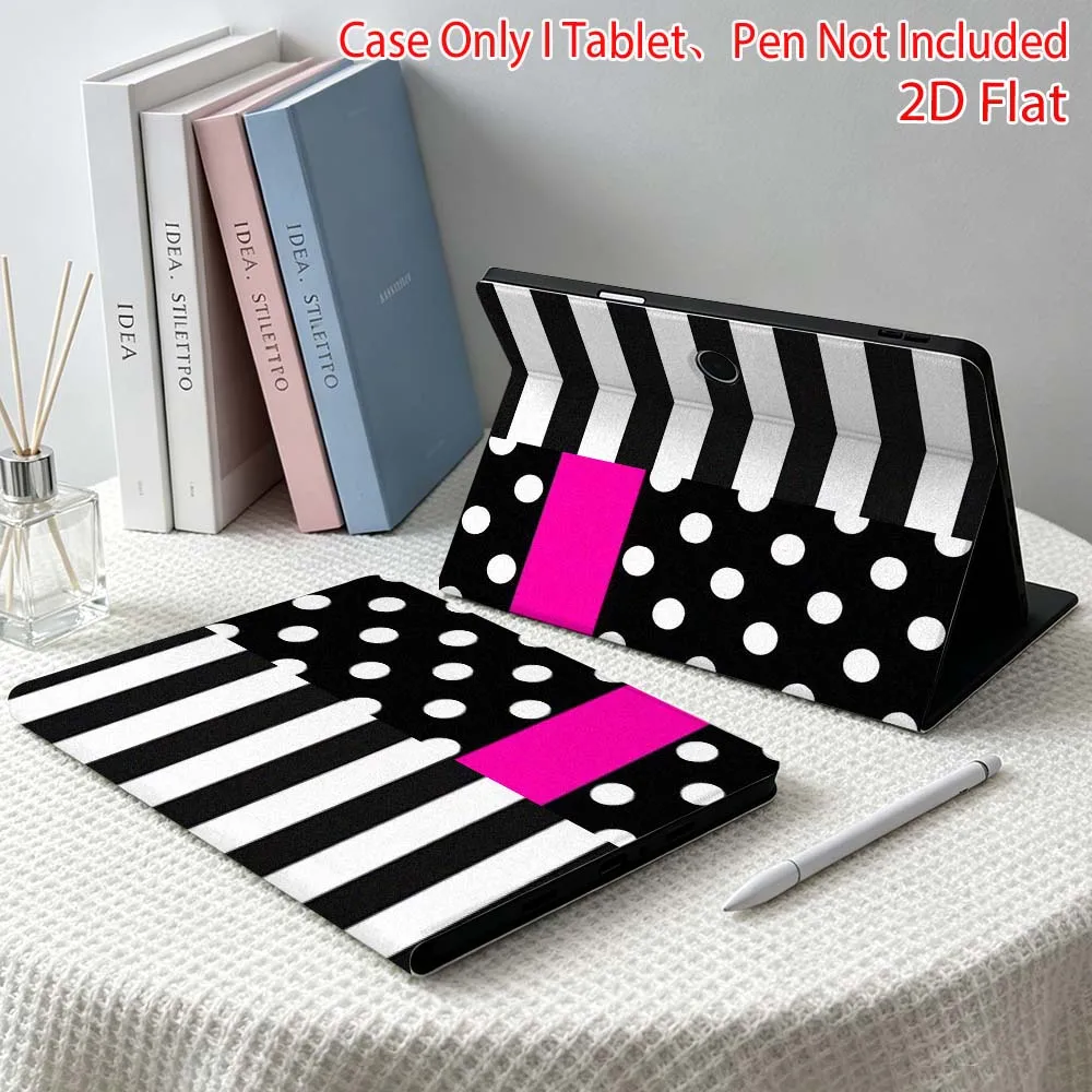 Polka dot art pattern For OPPO VIVO IQOO OnePlus Realme Pad 3 Pro 13 12.1 11.4 11 inch Pen Tray Tablet Case Soft