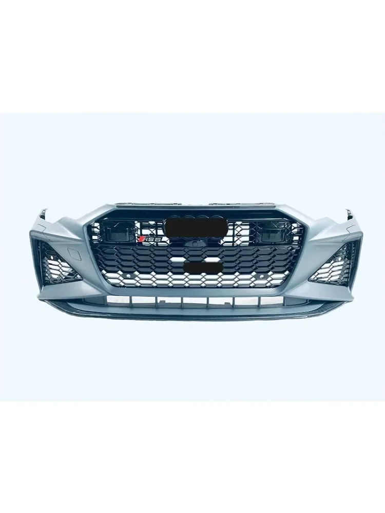 car front bumper grill for 19-22 new Audis A6 modified RS6 surround A6 C8 bumper C8RS6 surround