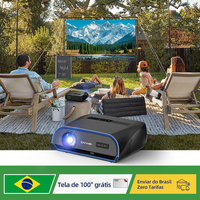 CAIWEI A10R 1800ANSI 1920 * 1080P Full HD 4K Projector Smart Android Auto Focus Outdoor Home Cinema Projectors for Movies Video