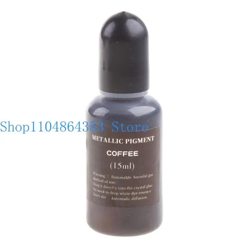 652F 12 لون راتنجات الايبوكسي الصباغ صبغ اللون كبيرة لصنع طبق الراتنج اللوحة 15 مللي