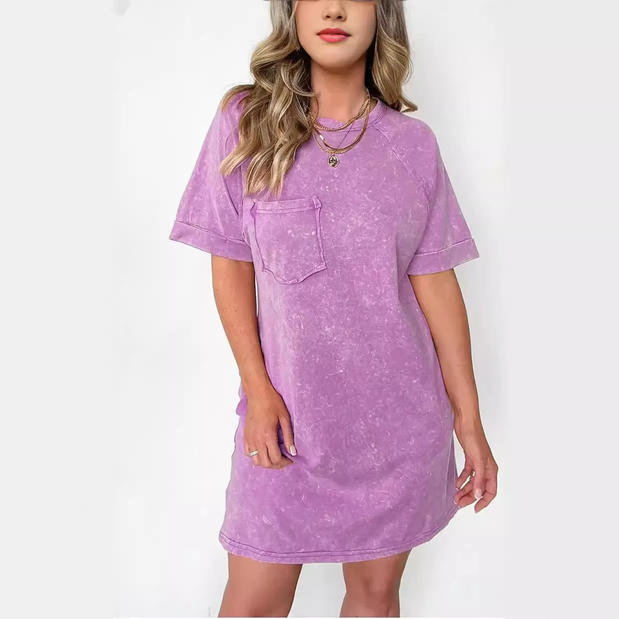 

2026 European And American Cro-Border Summer New Clothing Independent Station Imitation Cotton Knitted Women'