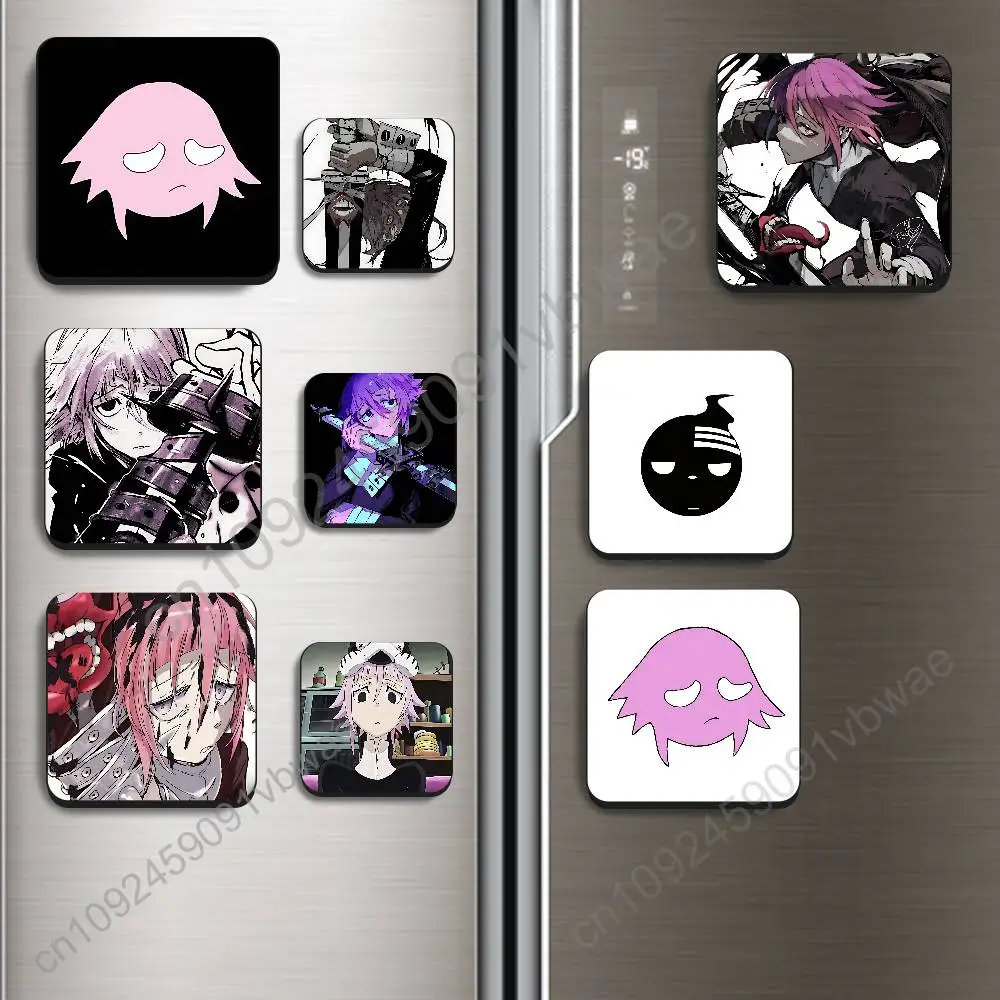The Ultimate Villain Crona Soul Eater Magnetic Sticker Fridge Magnets No Falling Off Fit for Refrigerators All Metal Surfaces