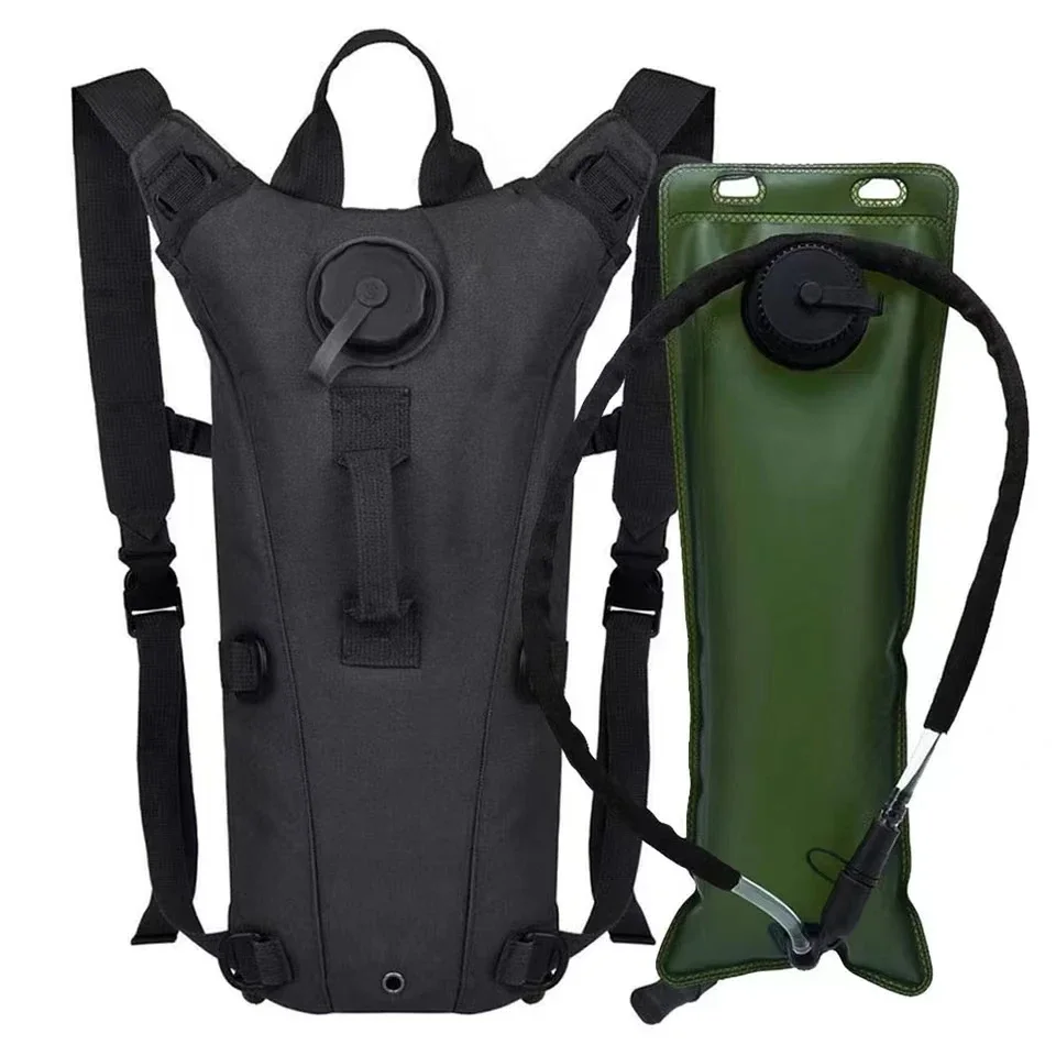 Hydration Backpack with 3L Water Bladder, Tactical Water Backpack Lightweight, Hydration Pack for Hiking Cycling Running.