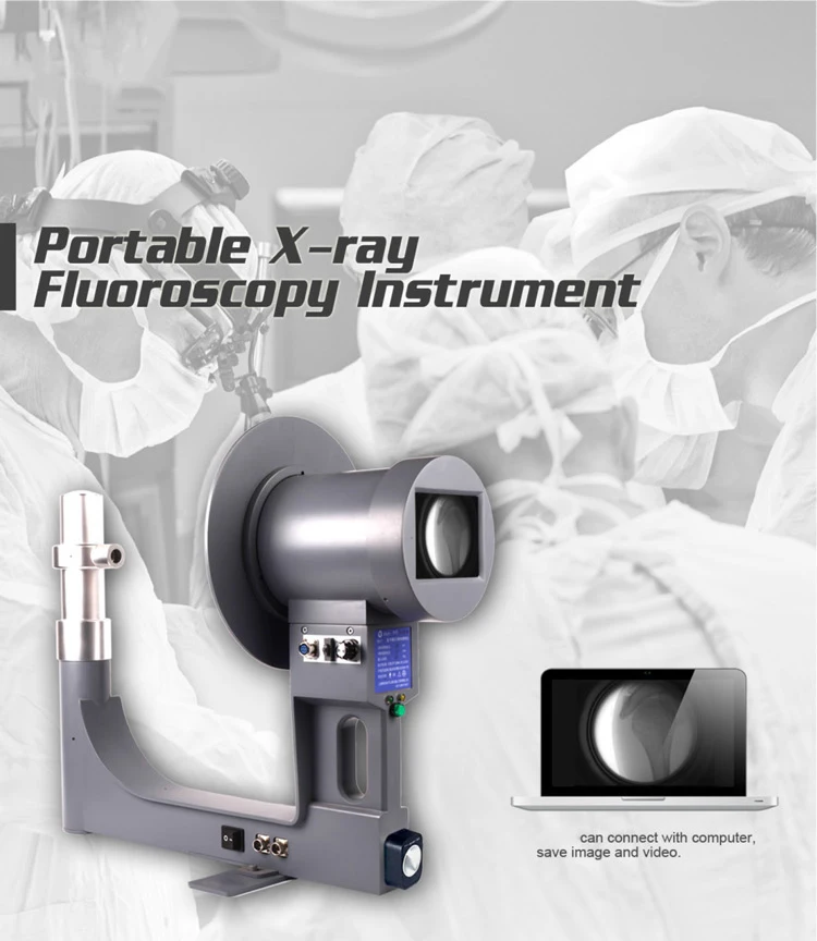 Portable digital Low dosage x ray machine for hospital fluoroscopy