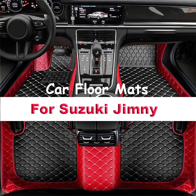 Car Mats For Suzuki Jimny JB23 JB33 JB43 JB53 1999~2018 Waterproof Car Floor Mats Car Foot Mat Tapete Para Piso Car Accessories