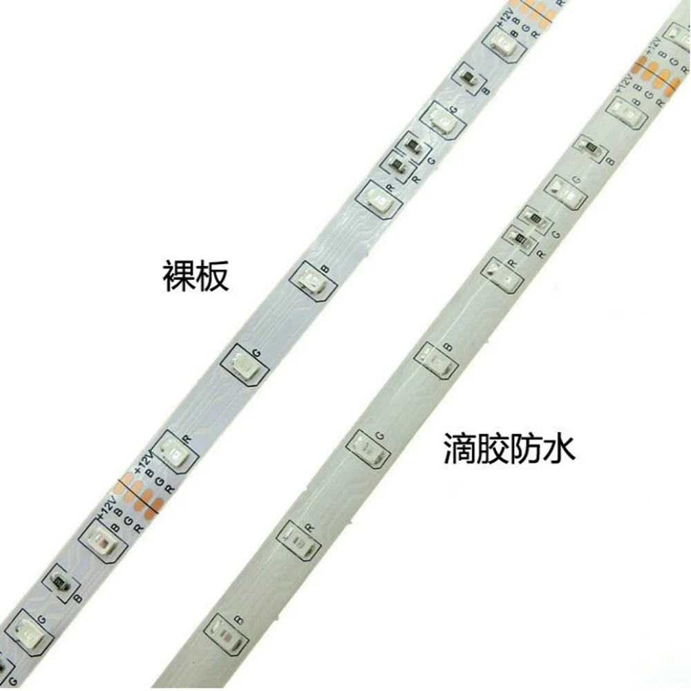 DC 5V 12V  SMD 2835 Led Strip Light 5m White LED Strip Tape Not Waterproof Lamp Light Strips Kitchen Home Decor TV Ledstrip