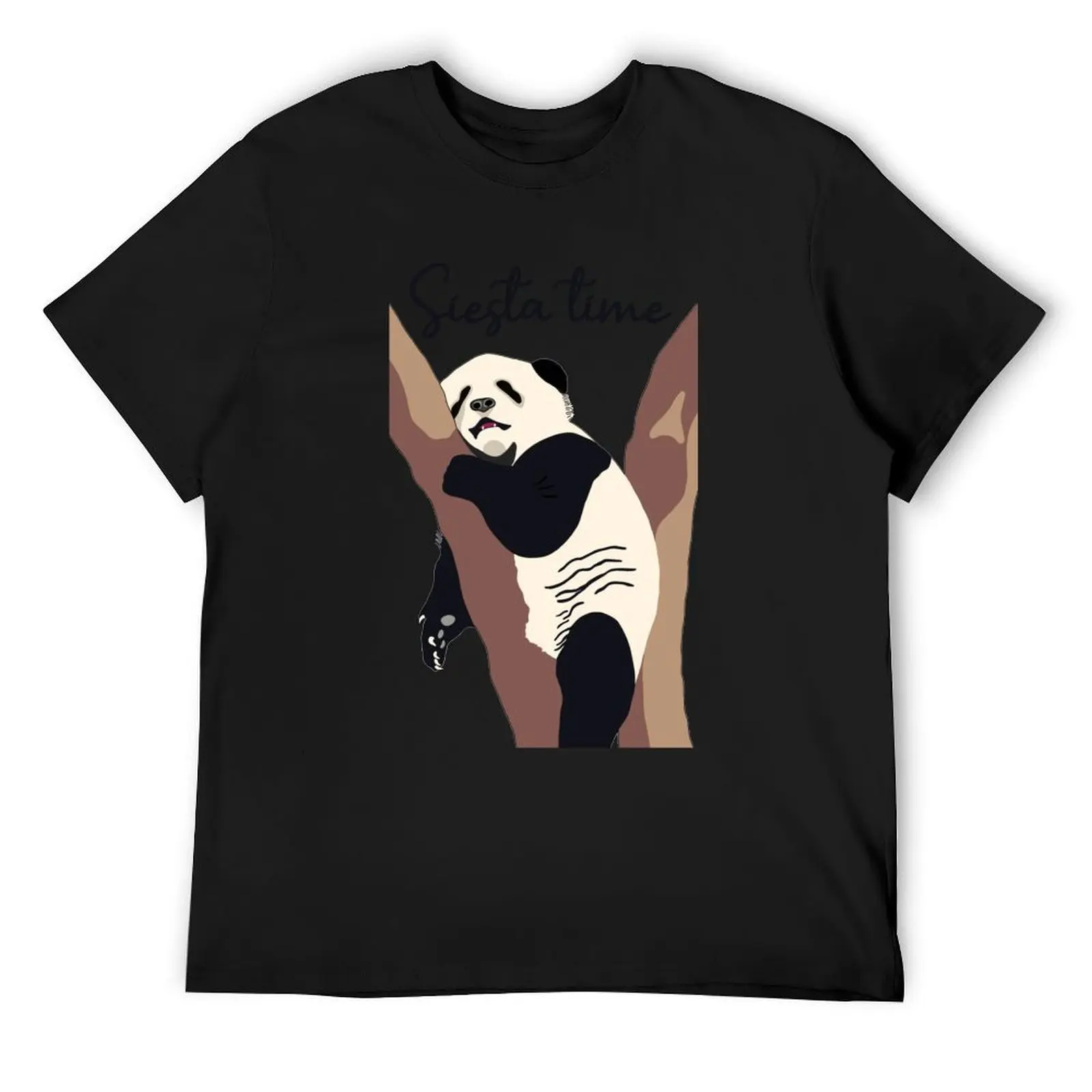 

Cute, Adorable and Sweet Giant Panda Siesta Time T-Shirt blacks croswit shirt man summer top mens funny t shirts