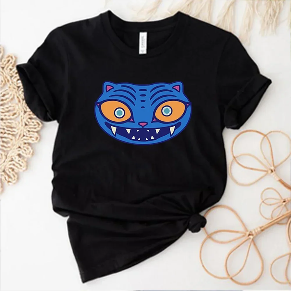 

Derpy T-shirt Derpy Tiger Zoey T Shirts KPop Shirts Demon Hunters Tshirt KPDH Tiger Tee Women Summer Short Sleeves Tops Trendy