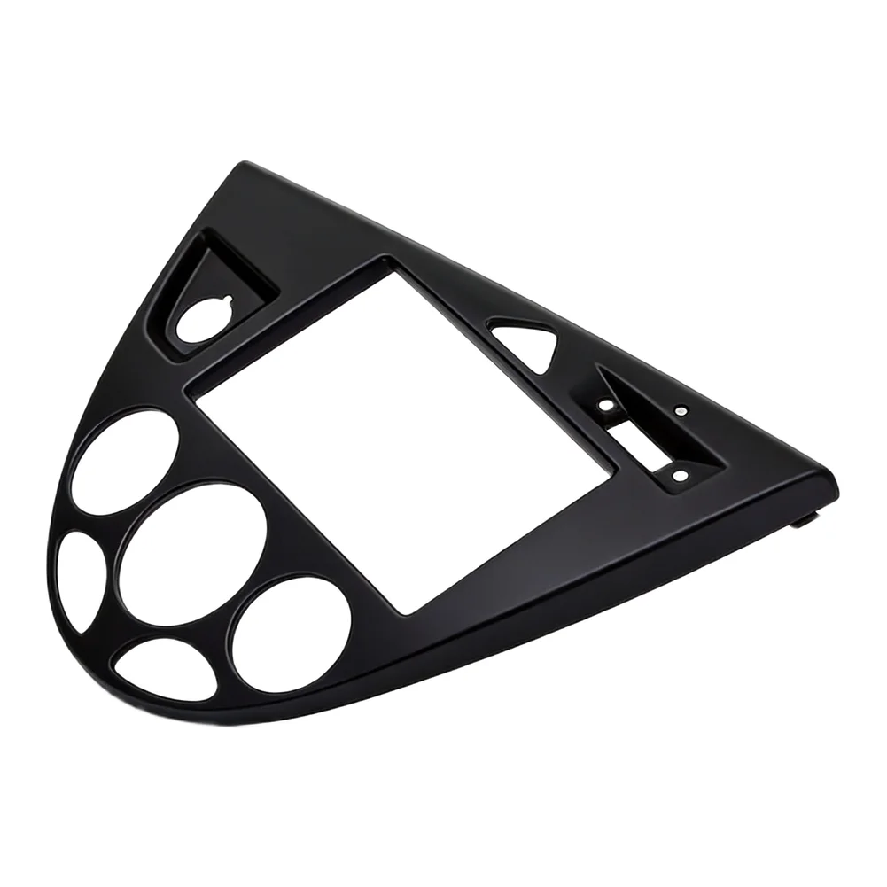ABS Plastic 2 DIN Radio Panel Frame Fit for Ford For Focus 1998-2004 and For Fiesta 1998-2006 LHD Dashboard Applications