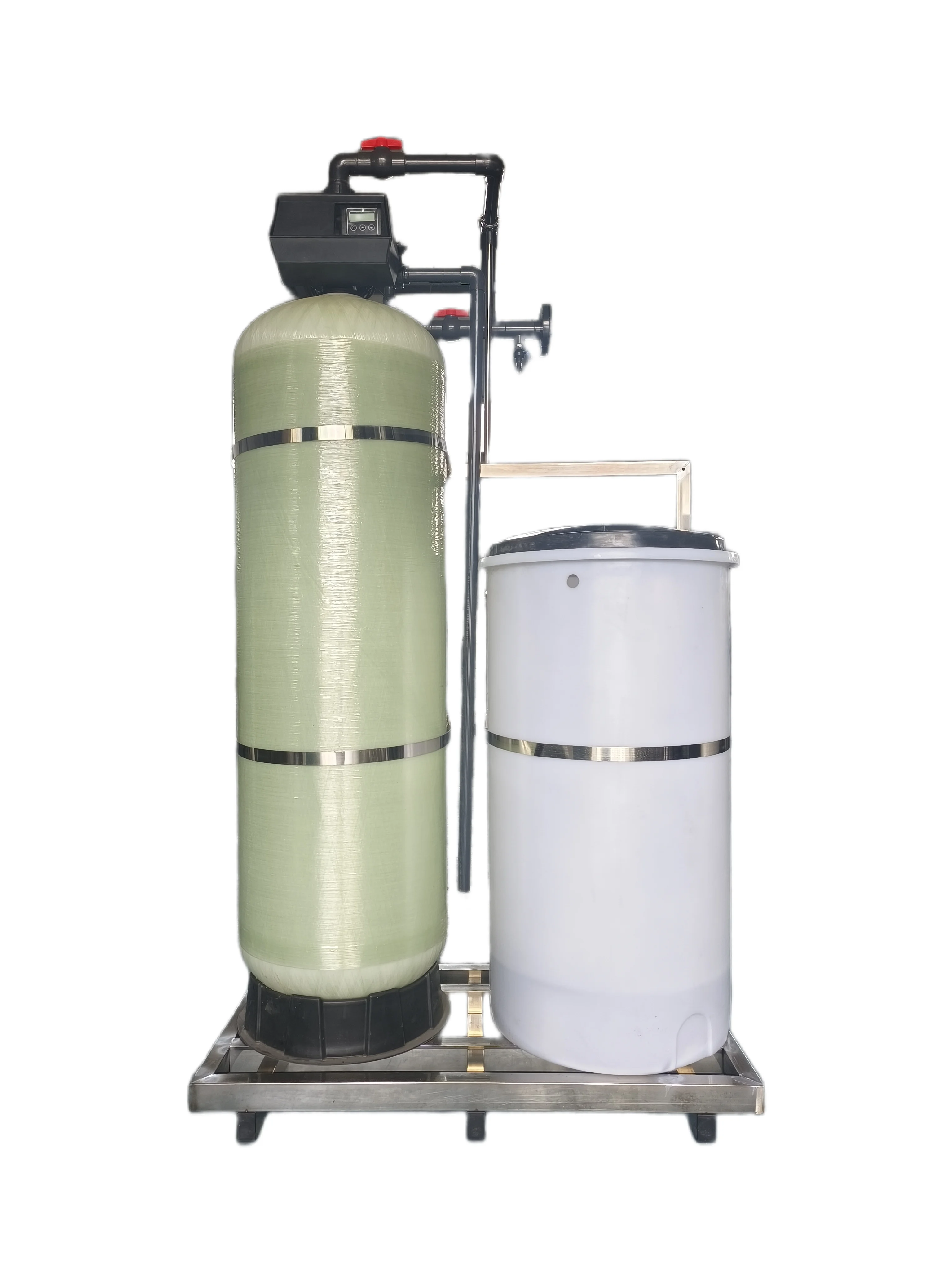 New Industrial 1 Ton TaiGuo YF Water Softener Treatment Equipment 500L/Hour Automatic Boiler Softening & Scale Removal