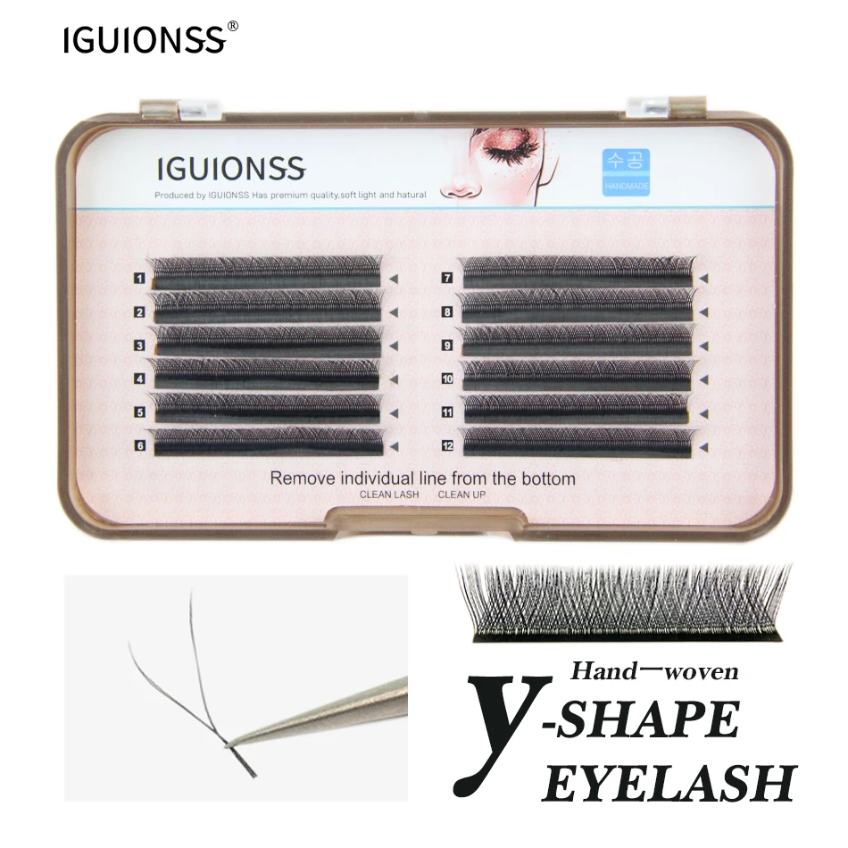 IGUIONSS YY Design – faux-cils en vison noir doux, accessoires de maquillage, Volume, outils