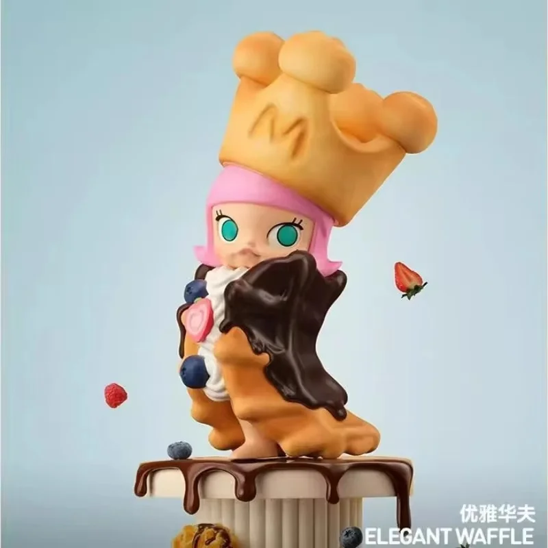 Genuine Molly Baking Time Carb Lover Series Blind Box Molly Breadhead Figurine Doll Mystery Collection Decoration Pvc Toy Gifts