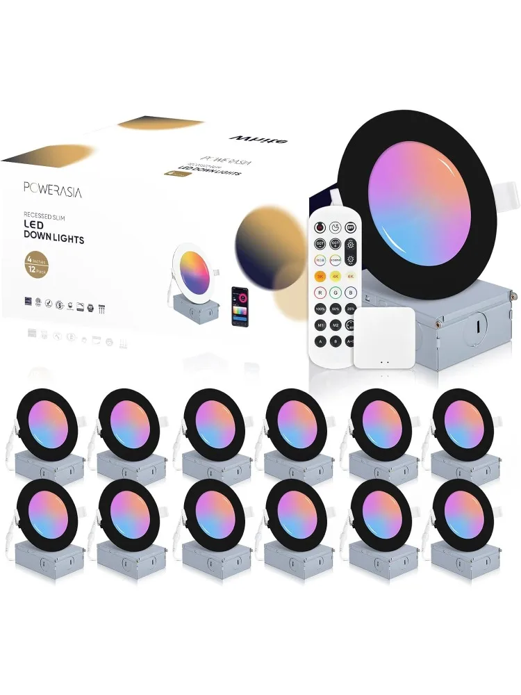 12 Pack Black Smart…