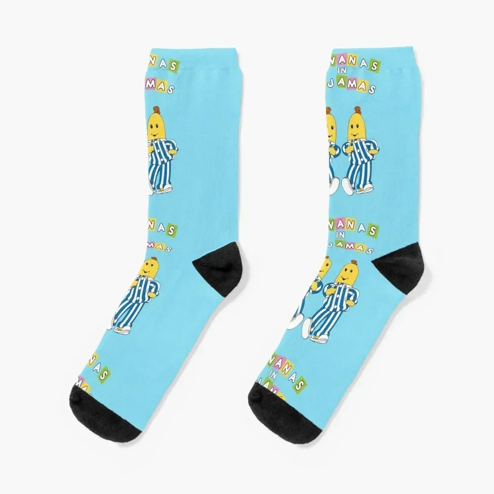 

BANANAS in PYJAMAS Socks Toe sports loose colored Man Socks Women's