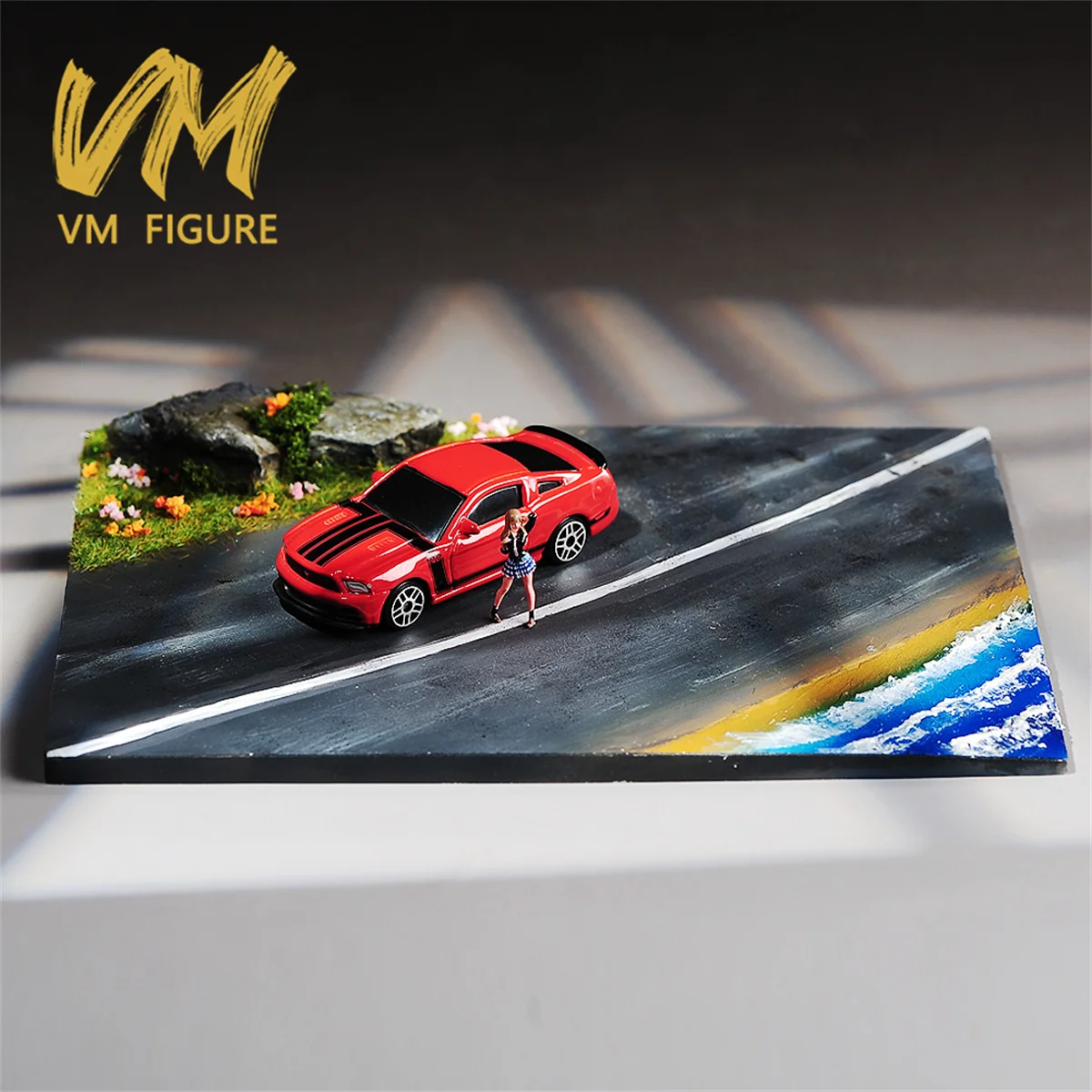 10.5/19CM Miniature Car Scene Display Model Decorative Background Figure Doll Vehicle Display Base MicroPhotography Prop Toys image 6