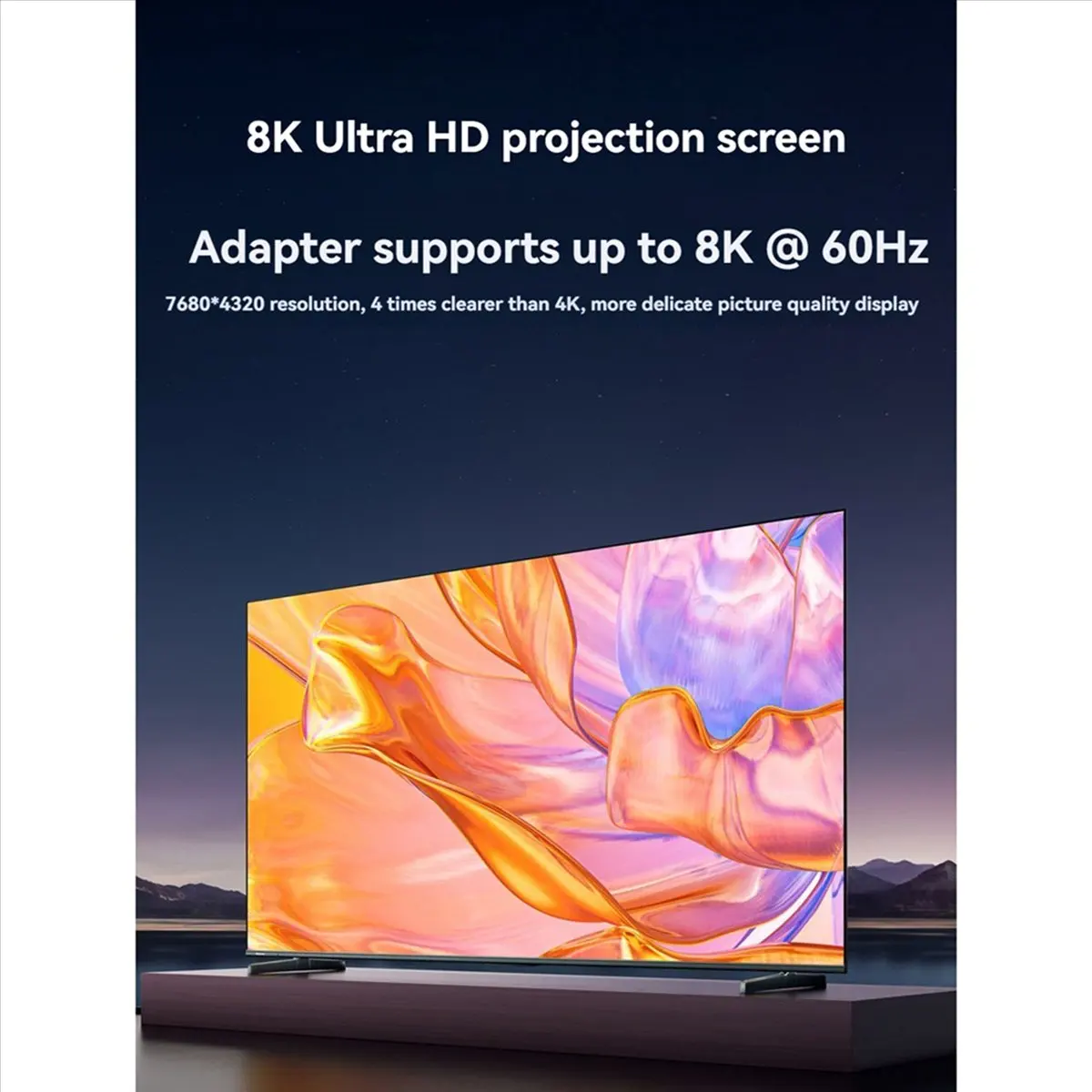 

*ONE DAY 2X Адаптер типа C к OTG типа C 240 Вт USB4 Адаптер для зарядки цифрового дисплея 8K Передача видео черный