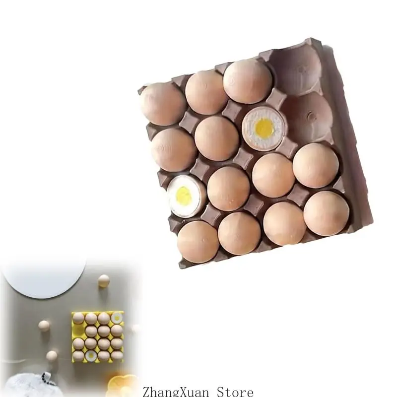 Lustige Kühlschrankmagnete, 3D-gedruckte Eier, Kühlschrankmagnete für Küche, Büro, 3XUF – Detail 8