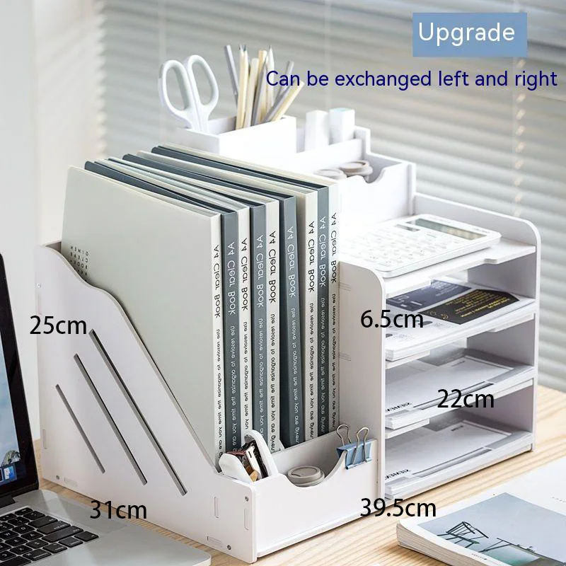 5 Layers Multifunction Document Trays File Papepr Letter Holder Stationery Storage Waterproof Desk Organizer Office Accessories