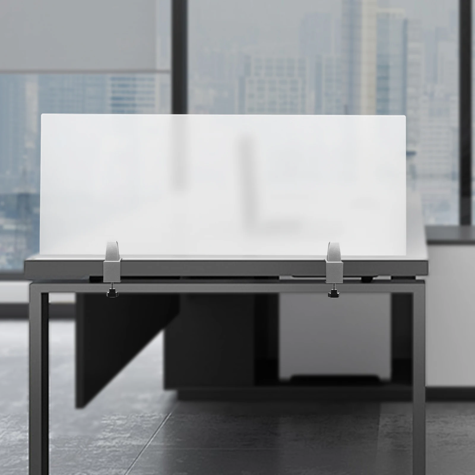 Desk Divider, Acrylic, Privacy Protection, C-Clamps, Stable, Modern Style For Office, Classroom, Reduce Distractions