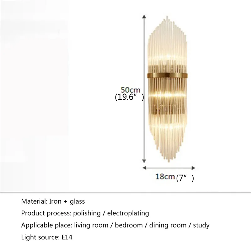 ·SOFITY Arandelas de parede lâmpada moderna LED luminárias internas decorativas para quarto de casa