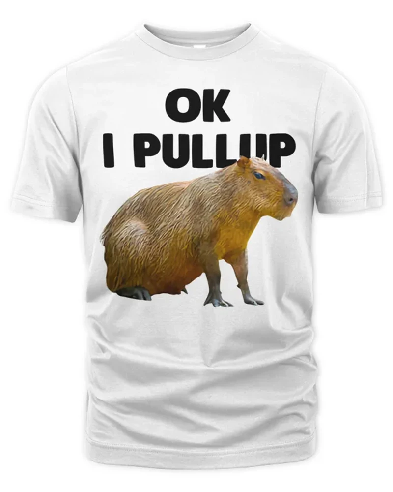 Capybara Potter Cute 3D Printed Pattern T-shirt For Men Women Kids Short Sleeve Tops Popular Casual Comfortable Top T Shirt Tees