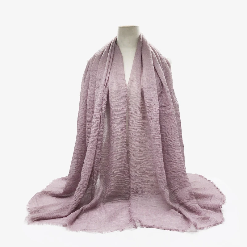 Women Cotton Linen Scarf Summer Girl Solid Color Sunscreen Thin Scarves Soft Shawl Foulard Viscose Spring Female Wrap Shawls New