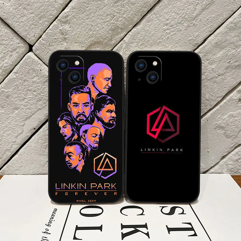 Band L-Linkin Cool P-Park Phone Case For Samsung Galaxy S23 S22 S21 S20 Ultra FE S10 4G S9 S10E Note 20 10 9 Plus With Lanyard