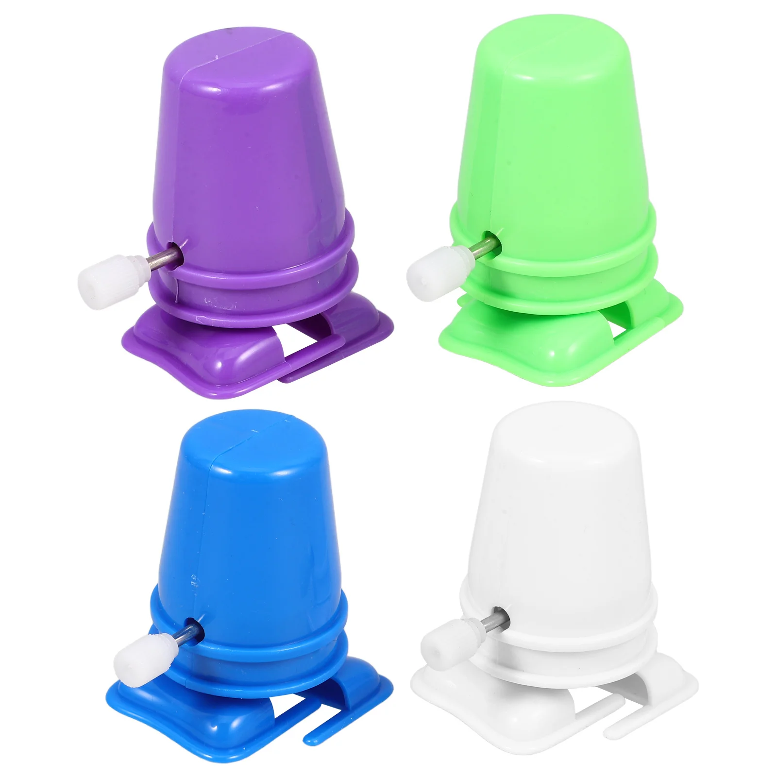 8 قطعة Windup روبوت عقارب الساعة حركة بلاستيكية صغيرة لتقوم بها بنفسك آلية استبدال الإصلاح للمشي بأرجل الطين الحرفية الملحقات #5