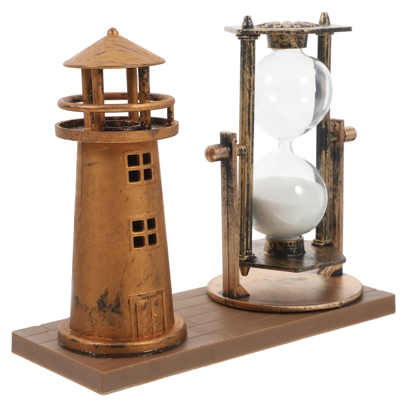 

Hourglass naments Vintage Clock Anti Drop Timer Home Desktop Decor Living Room Table Decorations