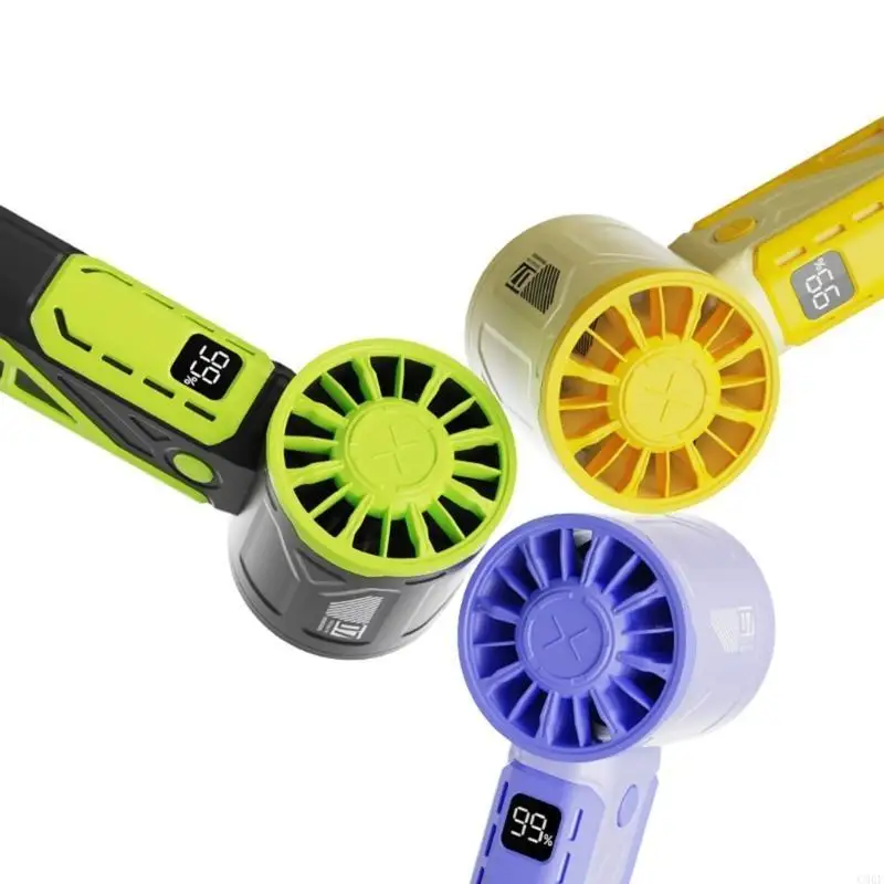 Портативный портативный вентилятор C90F, малый вентилятор с регулируемой скоростью (1-100), персональный вентилятор с батареей