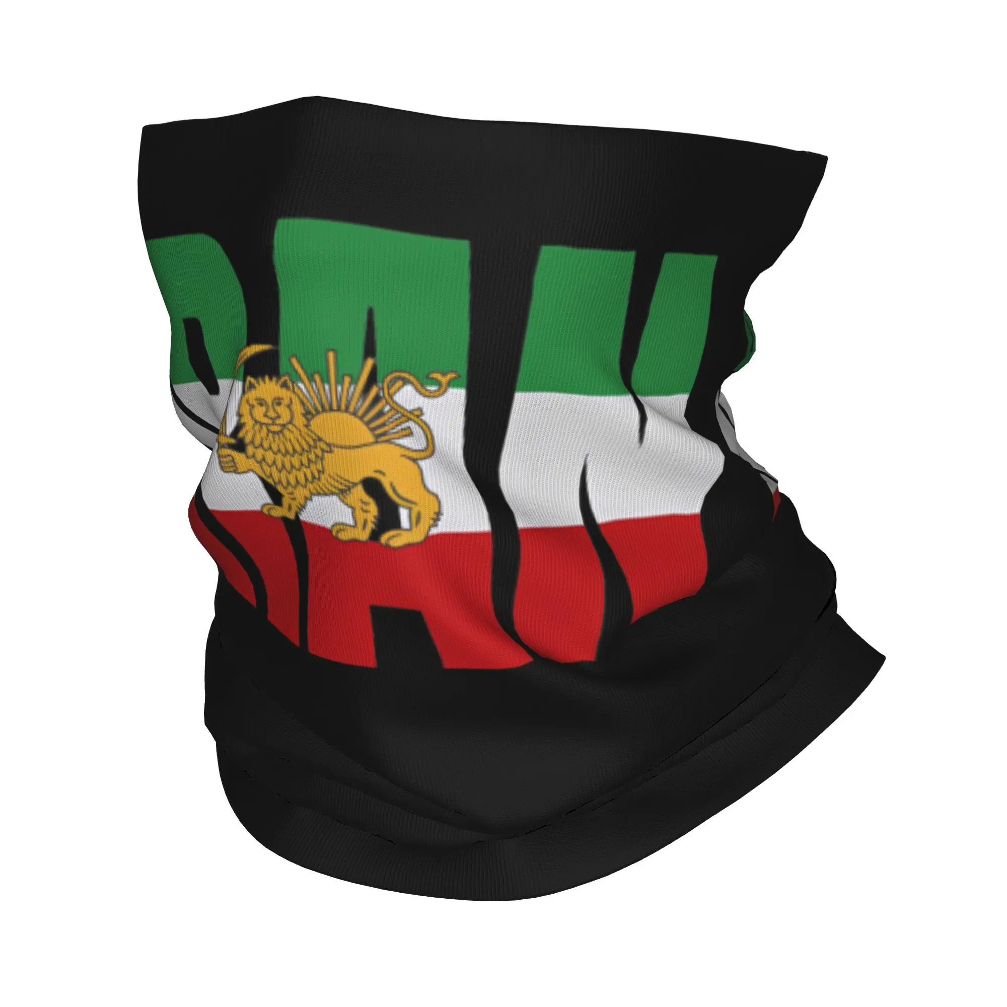 

Iran Flag Persian Lion Sun Bandana Neck Gaiter Balaclavas Face Scarf Print Iranian Heritage Headband Outdoor Adult All Season