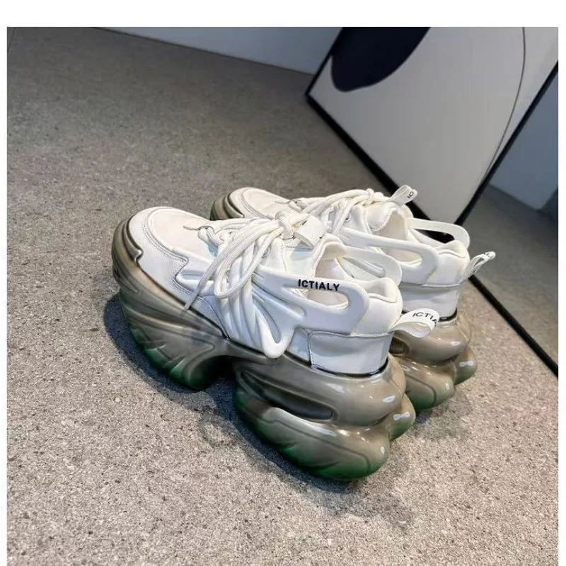 

Original Brand Couples Fashion Thick Bottom Sport and Leisure Shoe Designer Height Increase Anti Slip Outdoor Walking Shoe