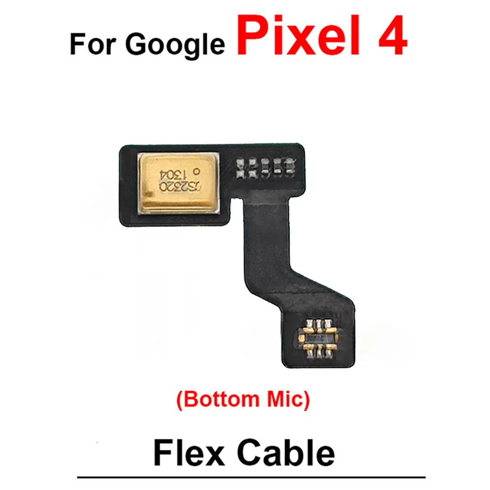 For Google Pixel 2 4XL 3XL 5 7 6 Bottom /Top Microphone Phone Flex Cable Replacement Parts Cell Phone Accessories