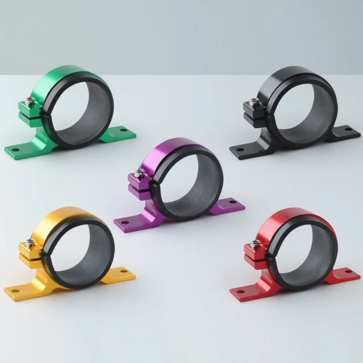 

50 мм алюминиевый кронштейн масляного насоса, универсальный, легкий, прочный, строительный монтажный кронштейн топливного насоса для деталей шасси автомобиля