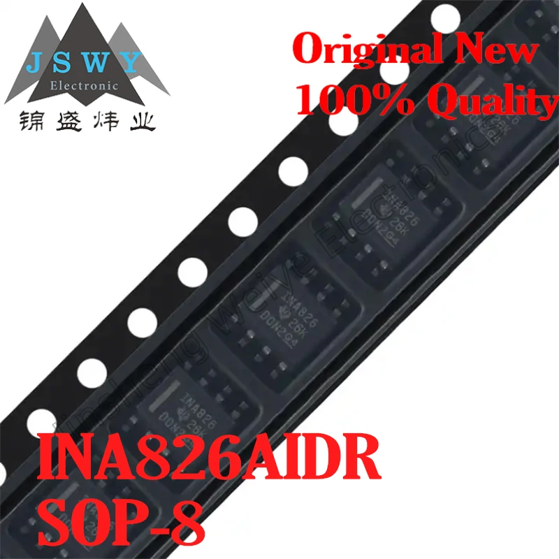 

(5/20 pieces) INA826AIDR INA826 WSON8 Precision Instrumentation Amplifier Chip 100% Original Stock Electronics