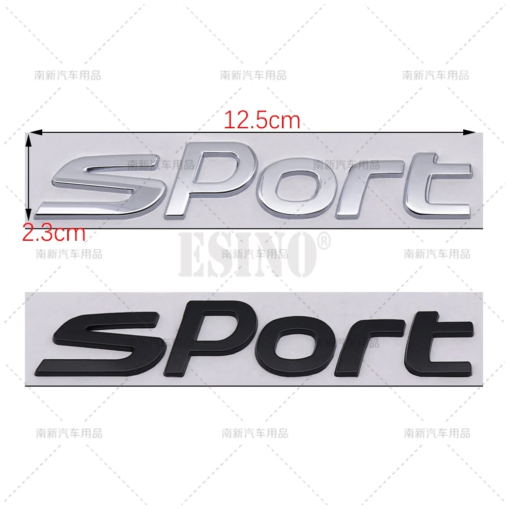 Car Styling 3D Sport Metal Zinc Alloy Car Badge Body Fender Adhesive Emblem for KIA Forte Optima Picanto Stinger Sorento K5 view 5