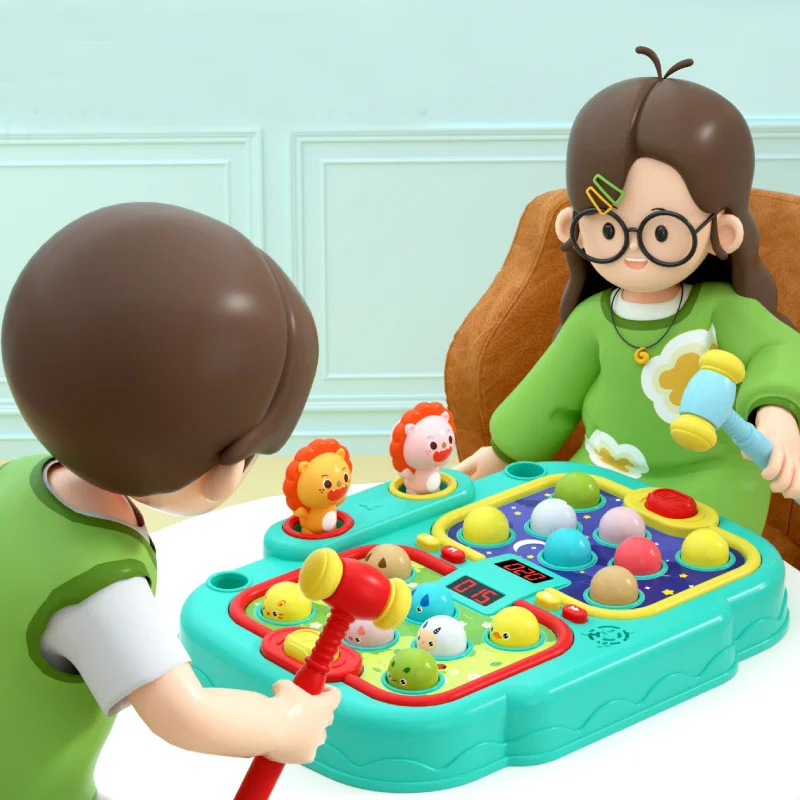 

Детская интерактивная игрушка-головоломка «Боевая битва» для родителей и детей, развивающая многофункциональная игрушка для раннего обучения малышей