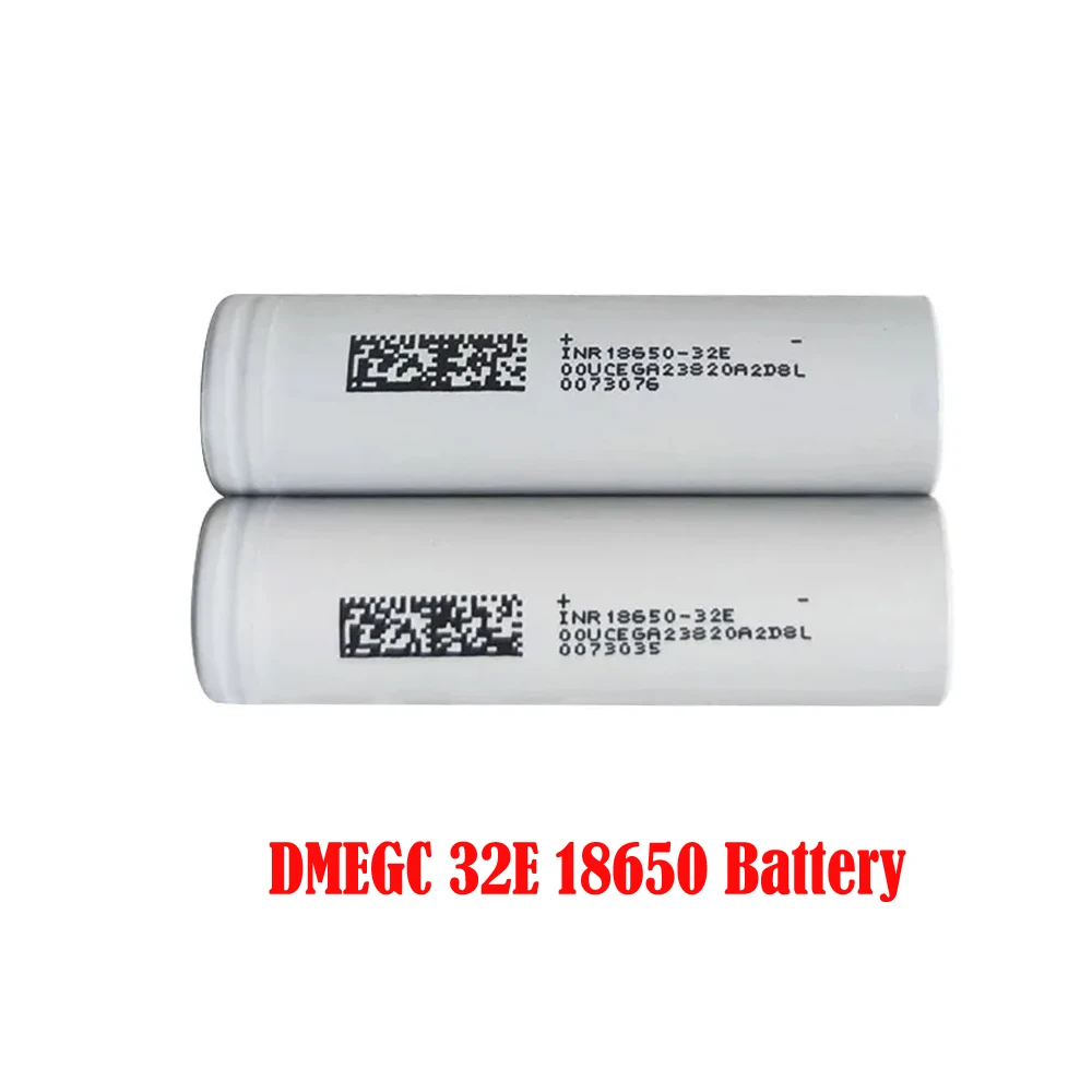 2-40pcs High quality Original DMEGC 32E 18650 Rechargeable Lithium Battery INR18650 3200mah 3.7V Cell for Battery Pack