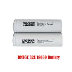 2-40pcs High quality Original DMEGC 32E 18650 Rechargeable Lithium Battery INR18650 3200mah 3.7V Cell for Battery Pack