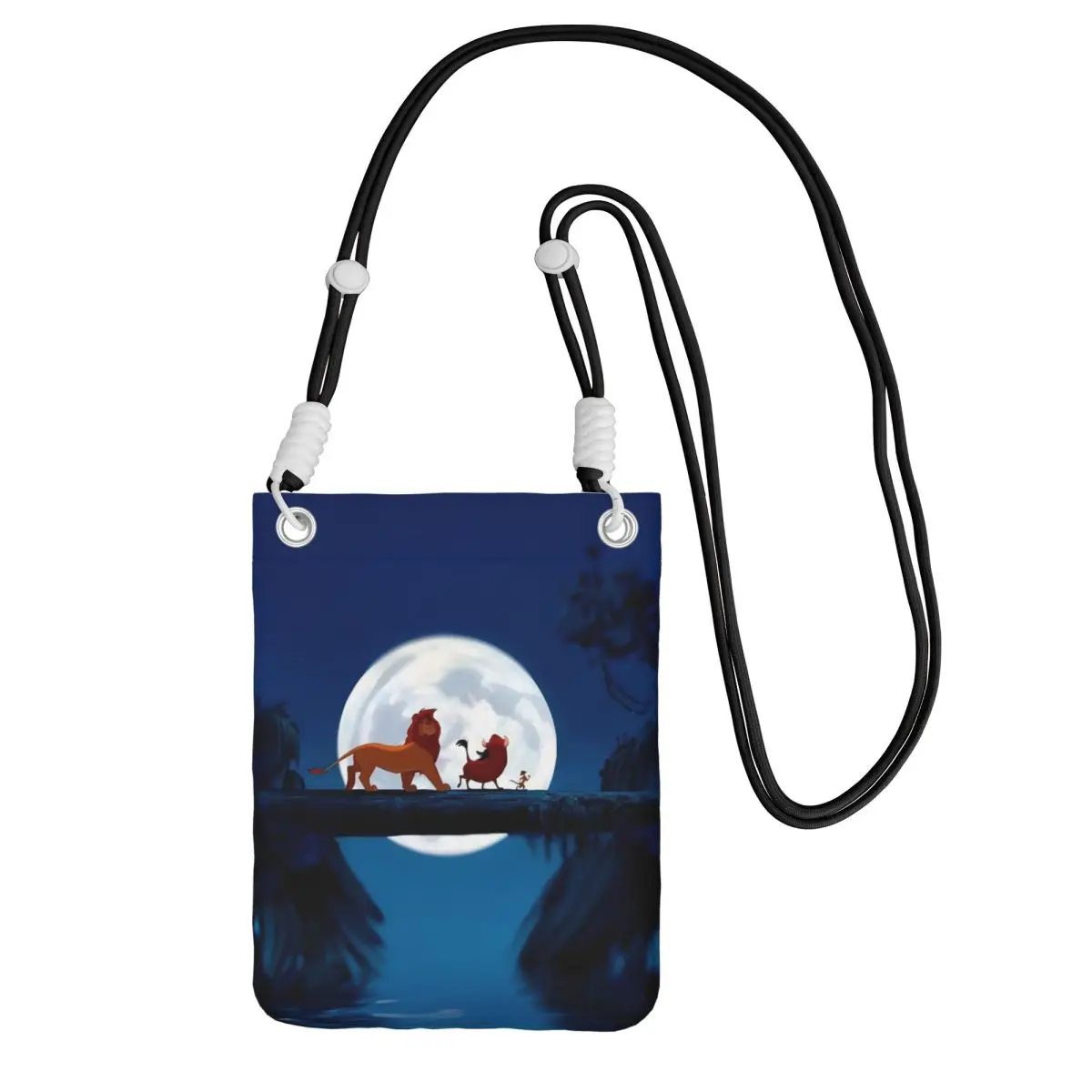 

Сумка для мобильного телефона «Король Лев» на заказ, диагональная сумка для мобильного телефона для мужчин и женщин, музыкальная пленка, сумка для мобильного телефона для пешего туризма, сумка для денег