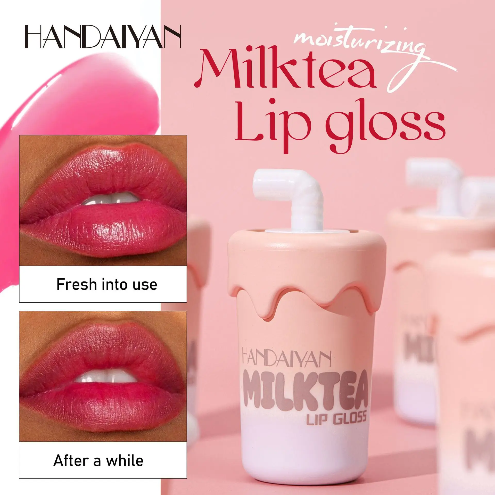 Premium Hydrating Water Lip Tint Long Lasting Lip and Cheek Stain Non Fading Transfer Proof Glossy Finish Lightweight