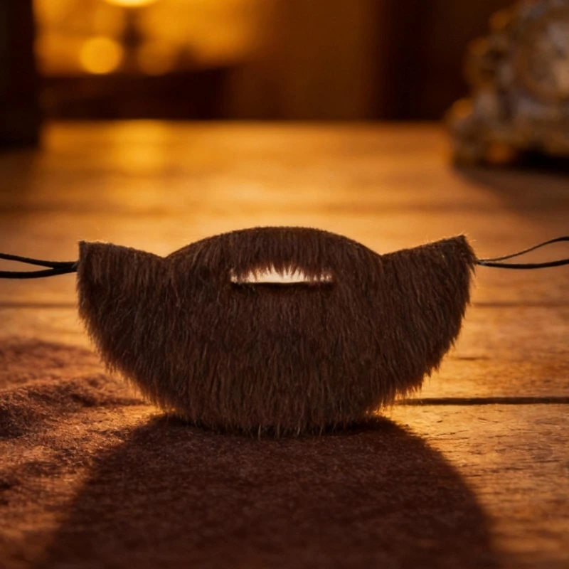 Q39C Stage Beard Prop for Cosplay Party Styling and Character Costume Wear