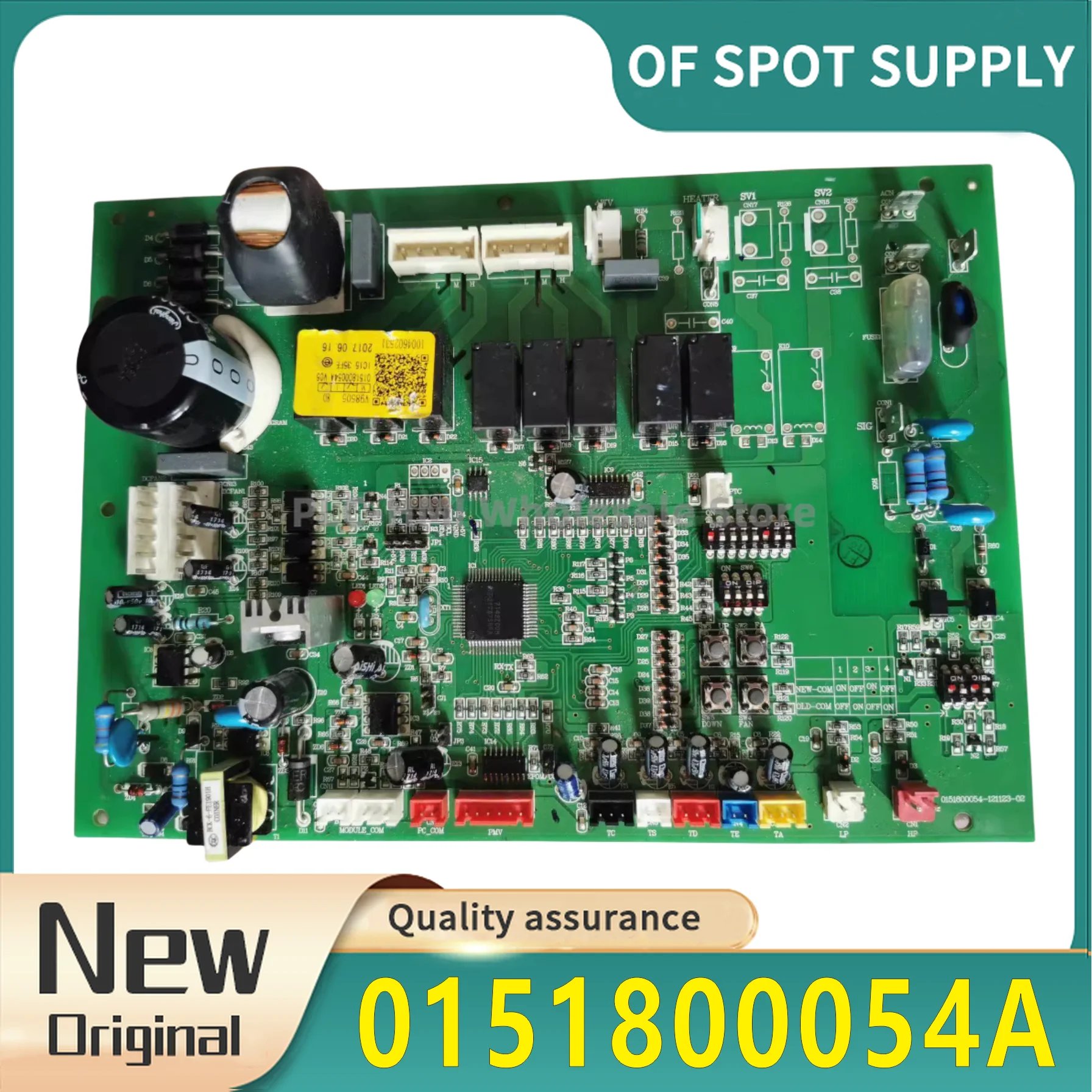 Second hand 100% tested central air conditioning external computer board 0151800054A with perfect functionality.