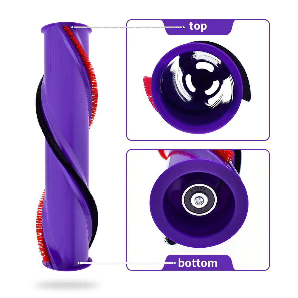 

Brush Roll Replacement Kit Compatible For DYSON V6 V7 V8 V10 V11 Cordless Brushroll Cleaner Head Brush Bar Roller 966821-01 Part