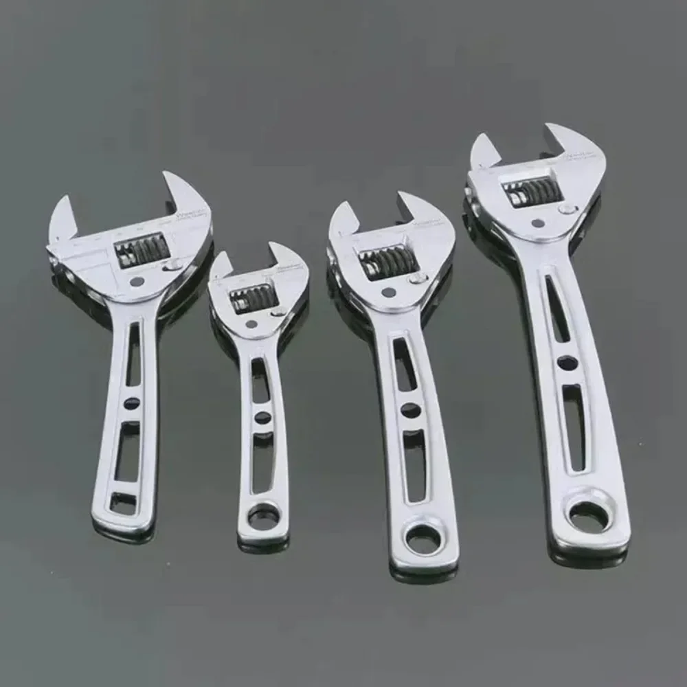 Professional Wrench Adjustable Multi-function Automatic Return Short Handle Wrench Portable Hand Mechanical Tool Accessories