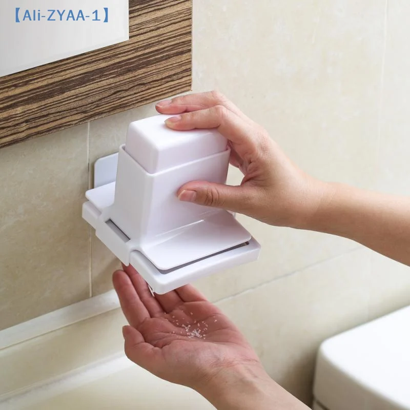 【ZYAA-1】Seifenmühle für Haushalt, Badezimmer, Seifenregal, multifunktionale, spurlose Paste, Badezimmer-Abfluss-Seifenbox