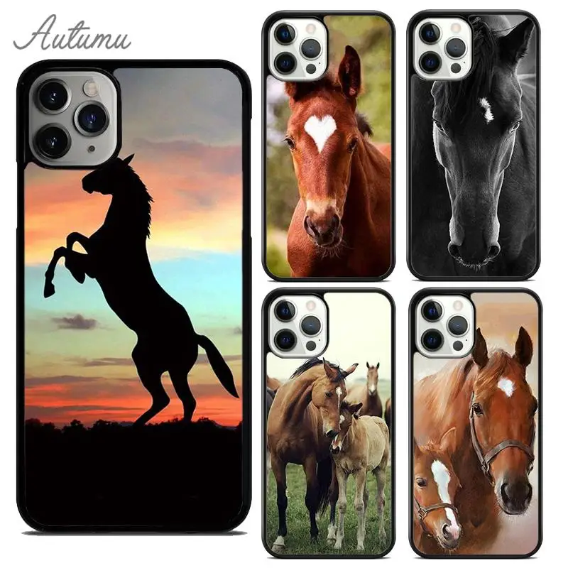 

Чехол для телефона Horse Animal Running Cool для iPhone 17 Air 15 16 16e Pro Max 11 12 13 14 Plus, чехол Fundas Shell