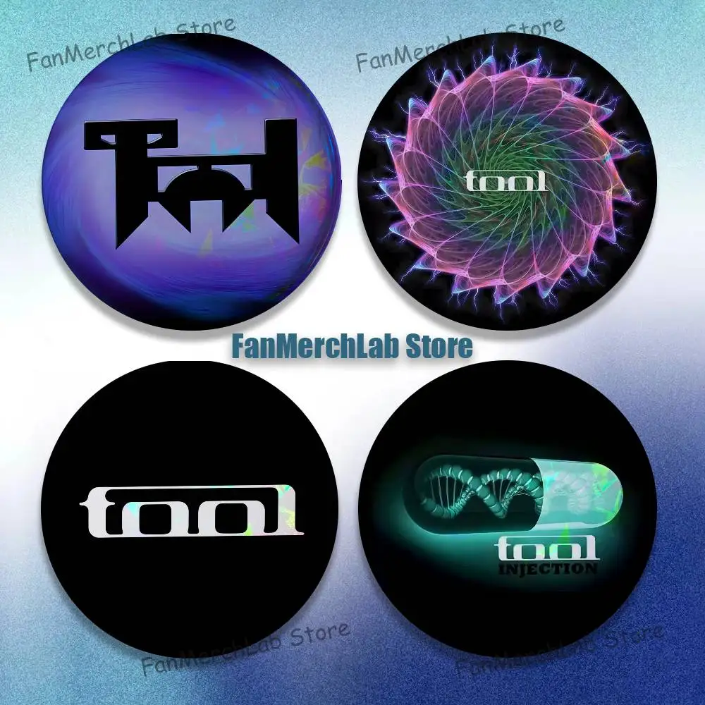 Band T-Tool Anime Enamel Pin Badge Cartoon Round Brooch Accessories on Backpack Gifts